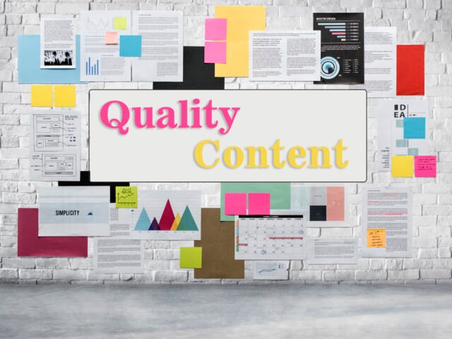 Quality written substance makes all the difference