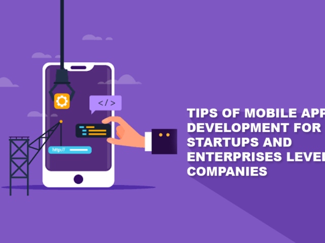 Tips Of Mobile App Development For Startups And Enterprises Level Companies